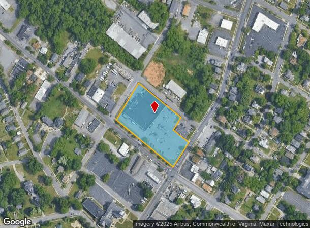  2909 Memorial Ave, Lynchburg, VA Parcel Map