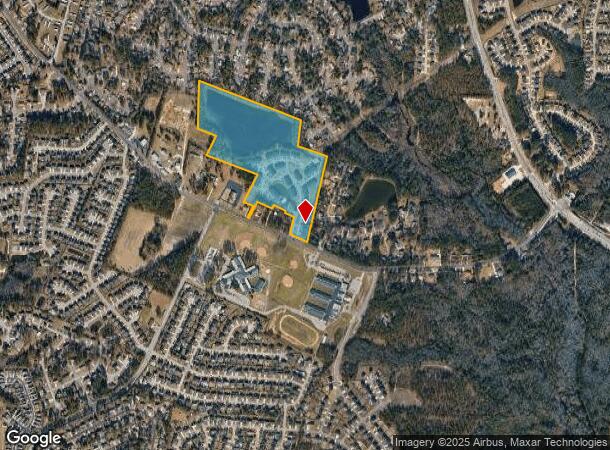  2630 Adams Lake Dr, Fayetteville, NC Parcel Map