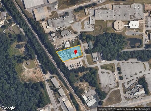 2350 Sigman Industrial Ct Nw, Conyers, GA Parcel Map