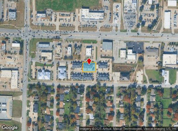 2214 Emery St, Denton, TX Parcel Map