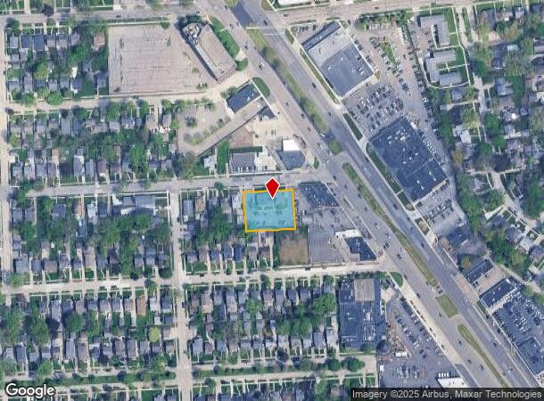 1001 Eaton Rd, Berkley, MI Parcel Map