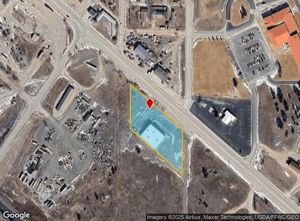  1120 2Nd St, Upton, WY Parcel Map