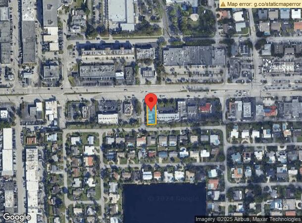  1500 E Commercial Blvd, Oakland Park, FL Parcel Map