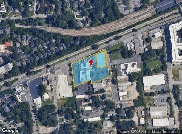  627 E College Ave, Decatur, GA Parcel Map