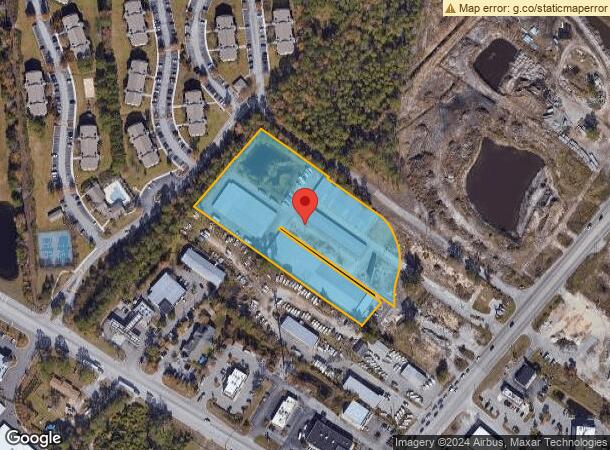  6947 Market St, Wilmington, NC Parcel Map