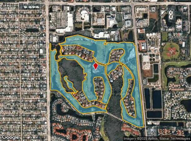 9740 Bentgrass Bnd, Naples, FL Parcel Map