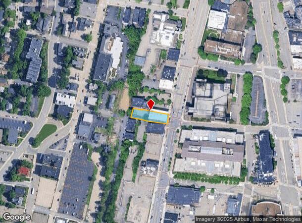 184 Main St, Worcester, MA Parcel Map