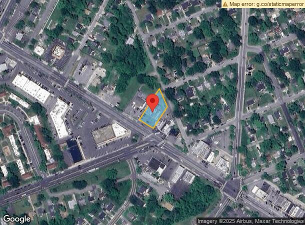  6118 Marlboro Pike, District Heights, MD Parcel Map