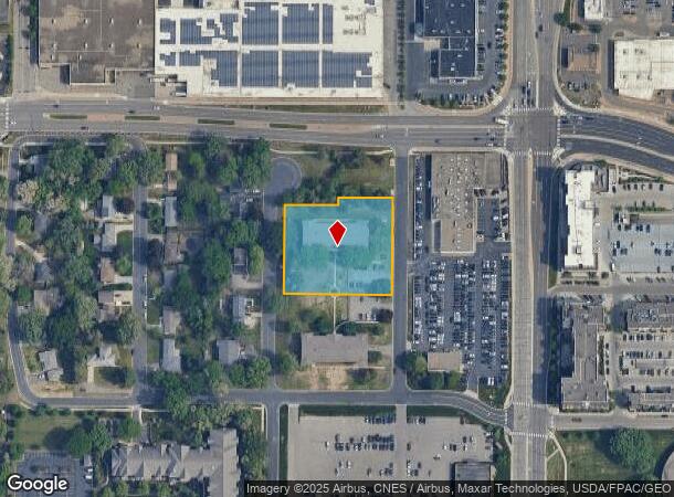 8010 Queen Ave S, Minneapolis, MN Parcel Map