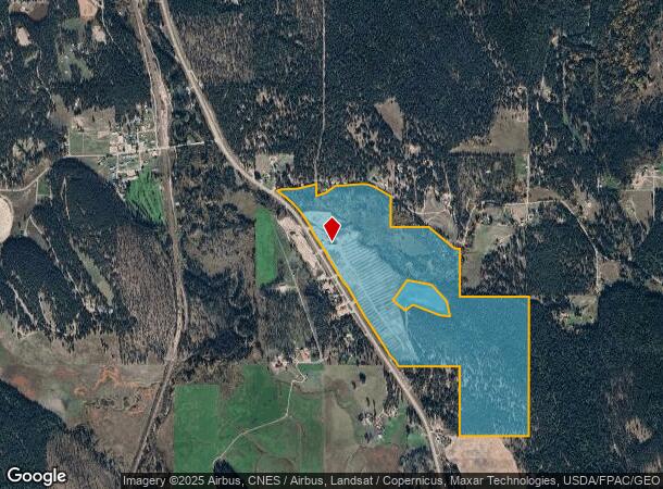10891 Us Highway 93 S, Fortine, MT Parcel Map