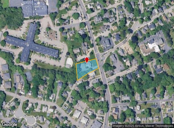 616 Main St, Woburn, MA Parcel Map