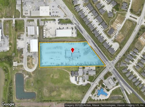 6110 Red Bluff Rd, Pasadena, TX Parcel Map