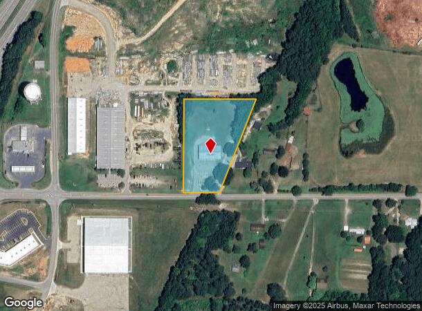  691 Bearpond Rd, Henderson, NC Parcel Map