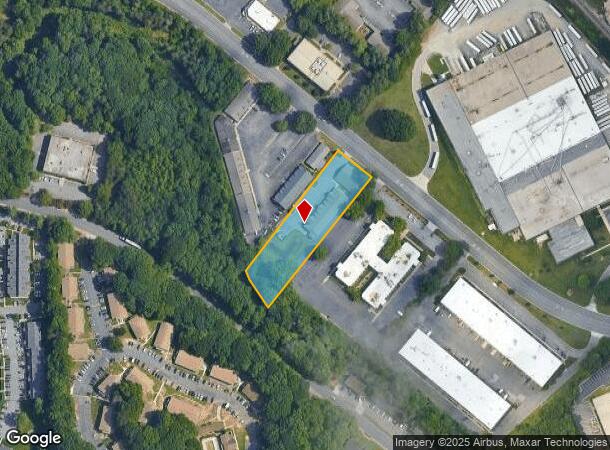  8017 N Point Blvd, Winston Salem, NC Parcel Map