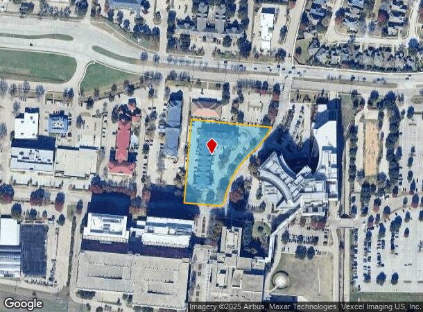  4704 W Plano Pkwy, Plano, TX Parcel Map