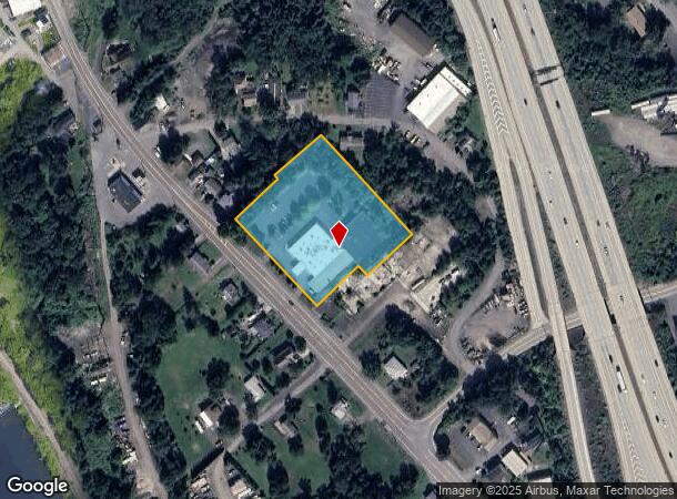  1319 E Drinker St, Dunmore, PA Parcel Map