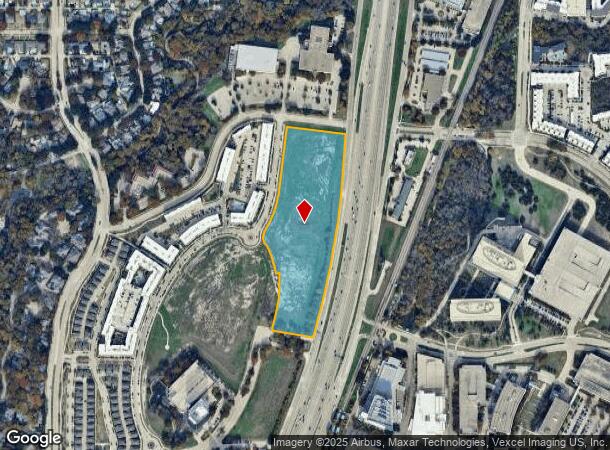  2624 Empire Dr, Richardson, TX Parcel Map