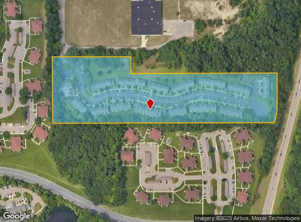 5500 Dahlia Dr, Battle Creek, MI Parcel Map