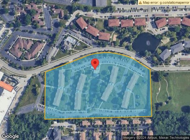  540 Thornhill Dr, Carol Stream, IL Parcel Map