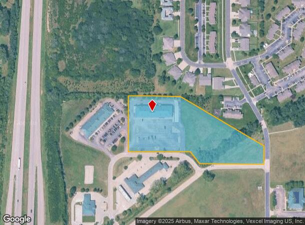  4745 Nw Hunters Ridge Cir, Topeka, KS Parcel Map