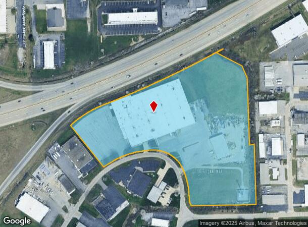 5517 Distribution Dr, Fort Wayne, IN Parcel Map