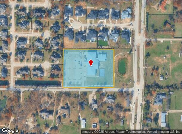 2525 Florence Rd, Roanoke, TX Parcel Map