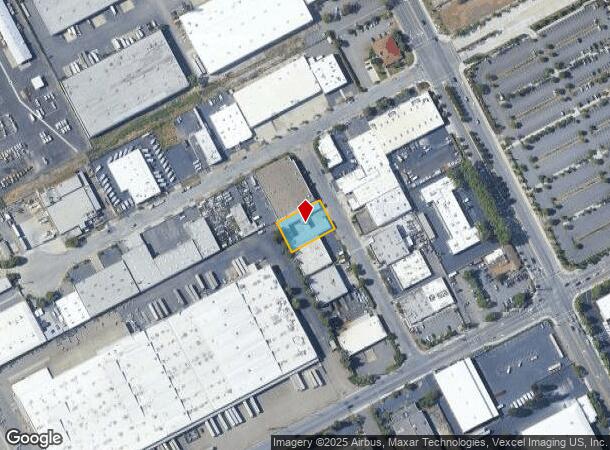  2585 Nicholson St, San Leandro, CA Parcel Map
