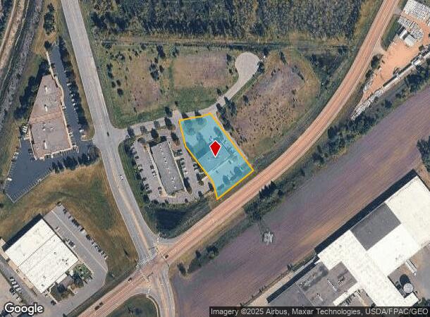  1032 Gateway Dr, Chaska, MN Parcel Map