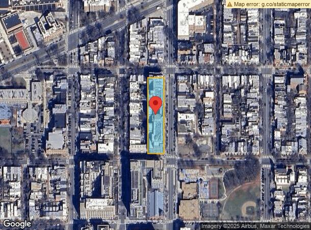  1550 7Th St Nw, Washington, DC Parcel Map