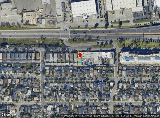  1208 E Imperial Ave, El Segundo, CA Parcel Map