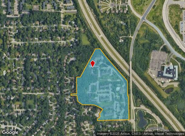 1311 Natalie Ln, Ann Arbor, MI Parcel Map