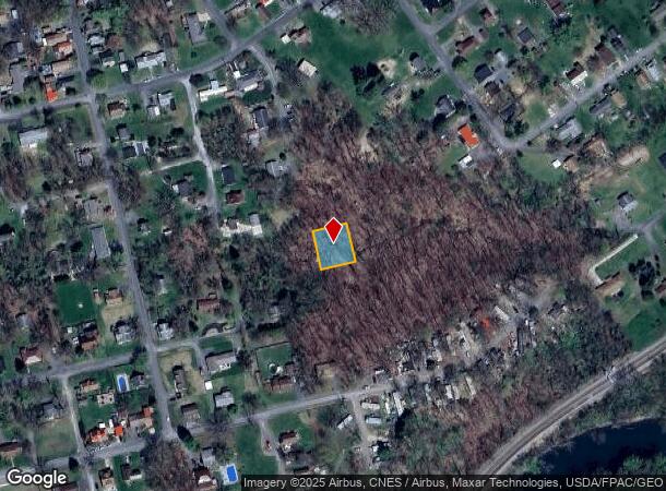 Pershing St, Cresaptown, MD Parcel Map