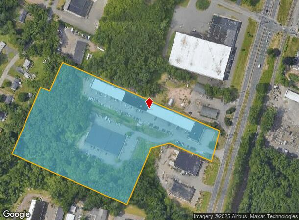  1265 John Fitch Blvd, South Windsor, CT Parcel Map