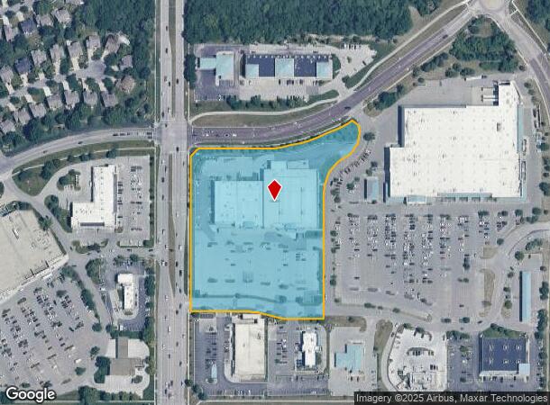  8500 W 135Th St, Overland Park, KS Parcel Map