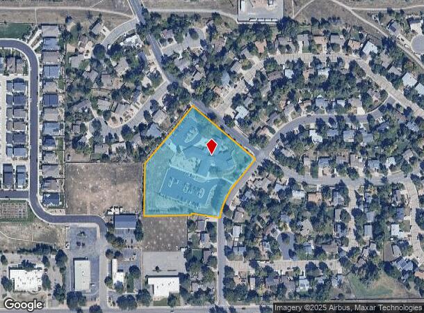 1241 Ceres Dr, Lafayette, CO Parcel Map