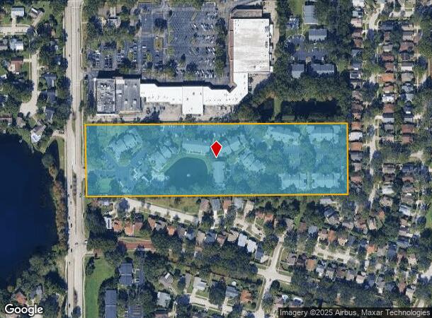  2859 Conway Rd, Orlando, FL Parcel Map