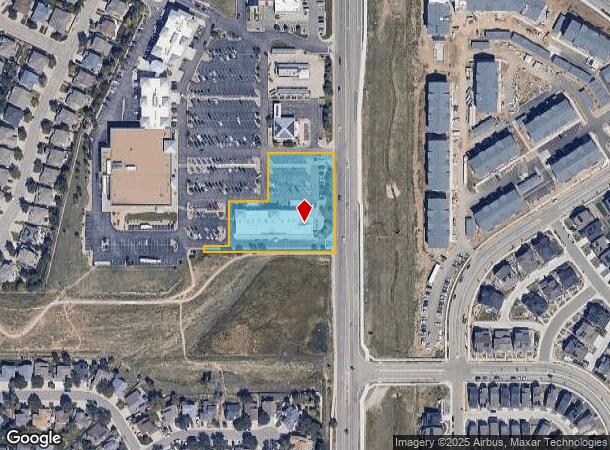  8351 N Rampart Range Rd, Littleton, CO Parcel Map