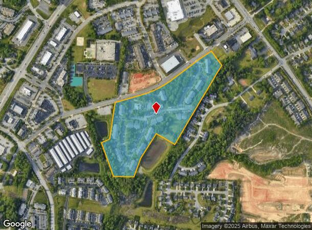  5060 Samet Dr, High Point, NC Parcel Map