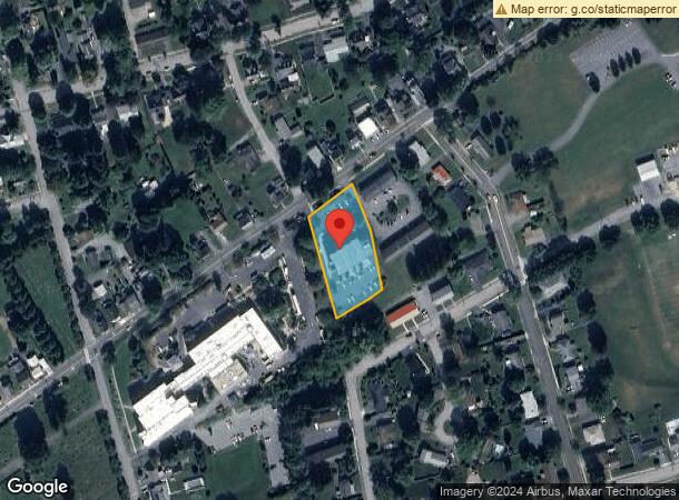  602 E Howard St, Bellefonte, PA Parcel Map