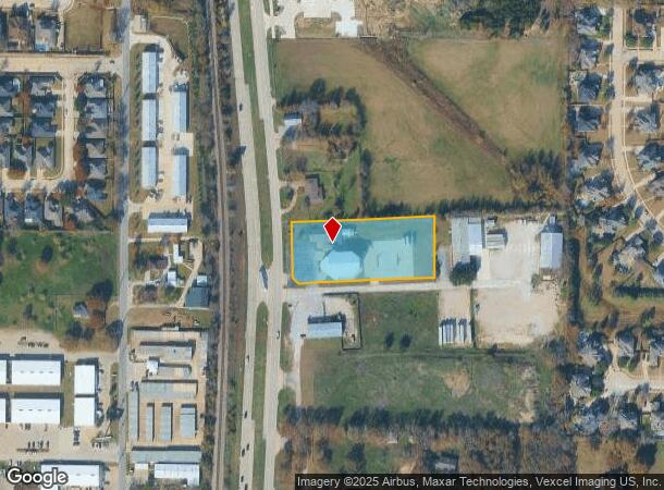  880 N Main St, Euless, TX Parcel Map