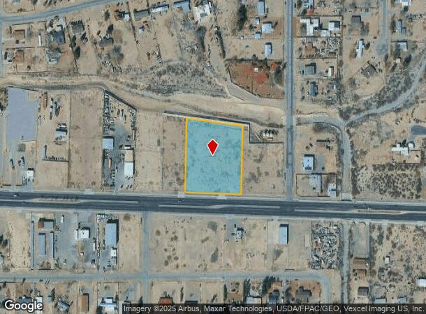  321 W Vinton Rd, Anthony, TX Parcel Map
