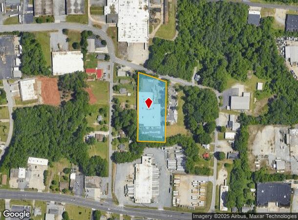  921 Inlet Ave, High Point, NC Parcel Map