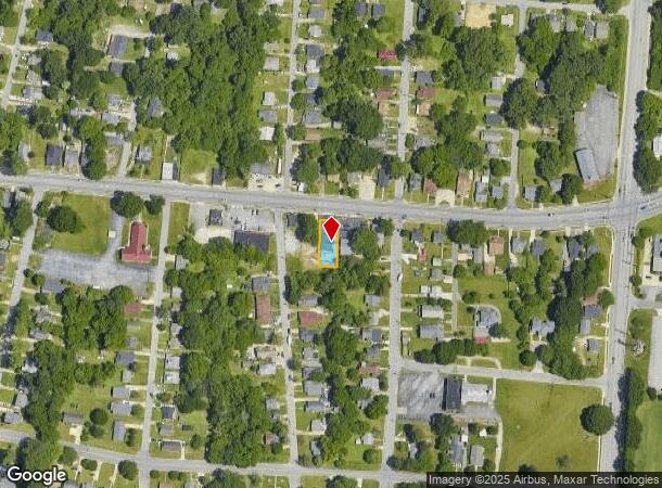  2006 E Green Dr, High Point, NC Parcel Map