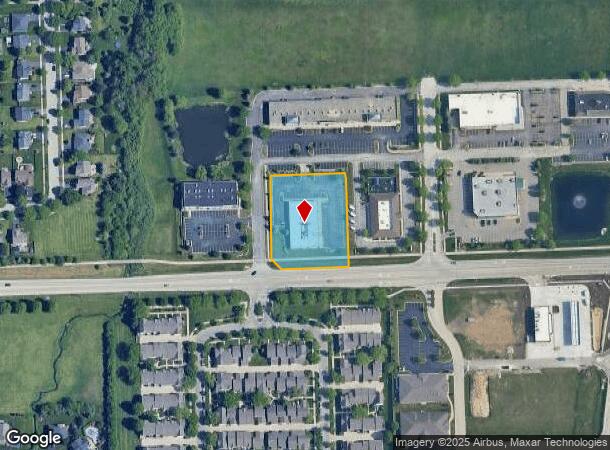  1175 Oak St, North Aurora, IL Parcel Map