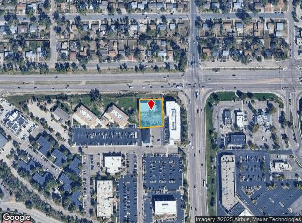 1287 Lake Plaza Dr, Colorado Springs, CO Parcel Map