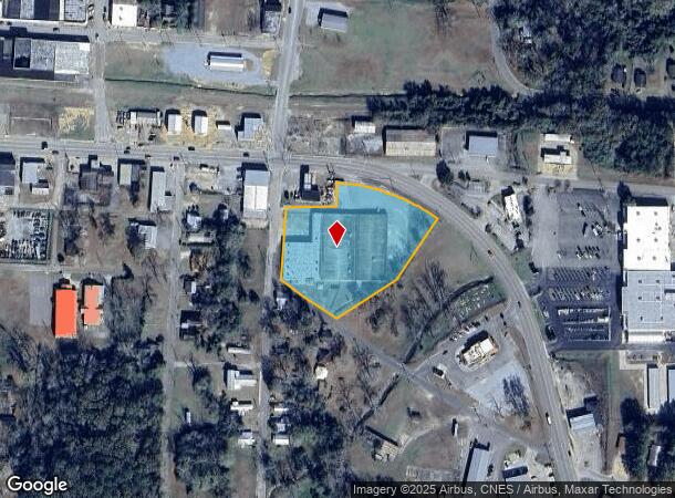  203 S College St, Opp, AL Parcel Map