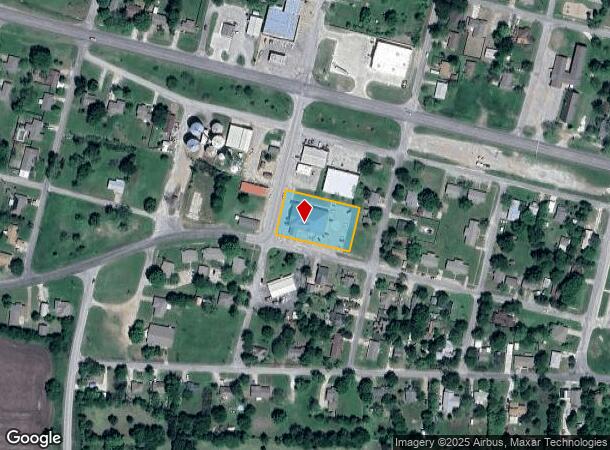 109 S Britton St, Tom Bean, TX Parcel Map