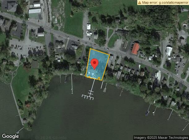  5870 Big Tree Rd, Lakeville, NY Parcel Map