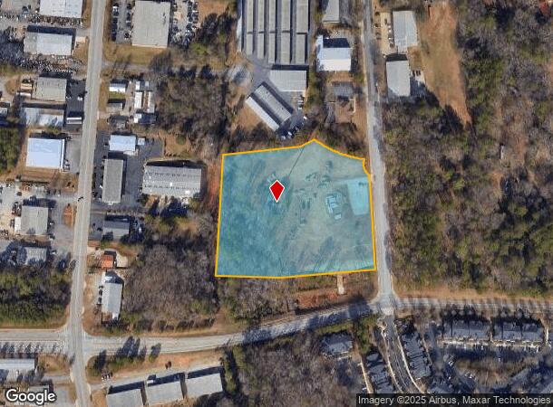  160 Mill Center Blvd, Athens, GA Parcel Map