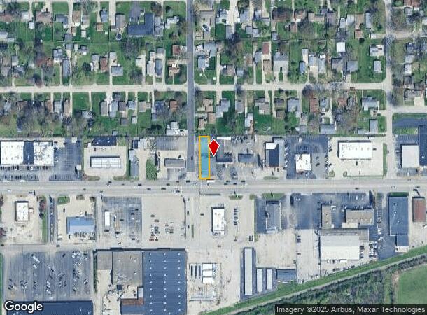 1577 Wabash Ave, Springfield, IL Parcel Map